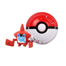 Lade das Bild in den Galerie-Viewer, Pokeball mit Pokemon Figur (viele Motive zur Auswahl) kaufen