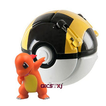 Lade das Bild in den Galerie-Viewer, Pokeball mit Pokemon Figur (viele Motive zur Auswahl) kaufen