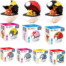 Lade das Bild in den Galerie-Viewer, Pokemon Pokeball / Pokebälle Baustein Set kaufen