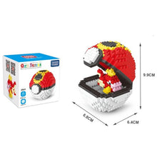 Lade das Bild in den Galerie-Viewer, Pokemon Pokeball / Pokebälle Baustein Set kaufen