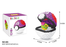 Lade das Bild in den Galerie-Viewer, Pokemon Pokeball / Pokebälle Baustein Set kaufen