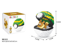Lade das Bild in den Galerie-Viewer, Pokemon Pokeball / Pokebälle Baustein Set kaufen