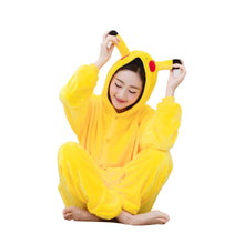 Lade das Bild in den Galerie-Viewer, Pikachu Kostüm Onesie für Kinder kaufen