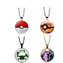 Lade das Bild in den Galerie-Viewer, Pokemon Pikachu Halskette mit Anhänger (viele Motive) kaufen