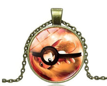 Lade das Bild in den Galerie-Viewer, Pokemon Pikachu Halskette mit Anhänger (viele Motive) kaufen