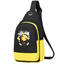 Lade das Bild in den Galerie-Viewer, Stylishe Pikachu Sling Bag Schulter Tasche kaufen
