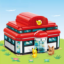 Lade das Bild in den Galerie-Viewer, Pokémon Center Haus Baustein Set kaufen