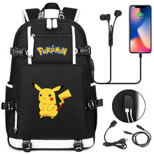 Lade das Bild in den Galerie-Viewer, Pokemon Rucksack mit USB - ideal für Laptops kaufen