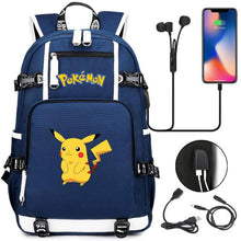 Lade das Bild in den Galerie-Viewer, Pokemon Rucksack mit USB - ideal für Laptops kaufen