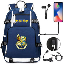 Lade das Bild in den Galerie-Viewer, Pokemon Rucksack mit USB - ideal für Laptops kaufen