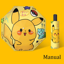 Lade das Bild in den Galerie-Viewer, Pokemon Pikachu Regenschirme (Manuell oder Automatik) kaufen