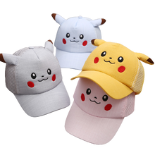 Lade das Bild in den Galerie-Viewer, Pokemon Pikachu Kinder Mützen Baseball Cap (4-8 Jahre) kaufen