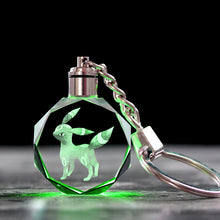 Lade das Bild in den Galerie-Viewer, Pokemon Kristall Anhänger mit 3D Effekt - viele Motive kaufen