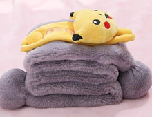 Lade das Bild in den Galerie-Viewer, Pikachu Kinder Winter Schal kaufen