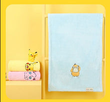 Lade das Bild in den Galerie-Viewer, Bade Handtücher mit Pokemon Pikachu u. a. Motiven kaufen