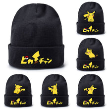 Lade das Bild in den Galerie-Viewer, Pokemon Pikachu Winter Beanie Mütze für die kalte Jahreszeit kaufen