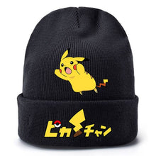 Lade das Bild in den Galerie-Viewer, Pokemon Pikachu Winter Beanie Mütze für die kalte Jahreszeit kaufen