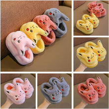 Lade das Bild in den Galerie-Viewer, Pokemon Pikachu Plüschige Kinder Hausschuhe kaufen