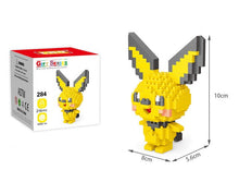 Lade das Bild in den Galerie-Viewer, Pokemon Klemm-Baustein Figuren: Sterndu, Gengar, Pikachu, Floink, Kussilla, Rossana, Menki, kaufen