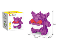 Lade das Bild in den Galerie-Viewer, Pokemon Klemm-Baustein Figuren: Sterndu, Gengar, Pikachu, Floink, Kussilla, Rossana, Menki, kaufen
