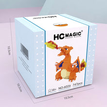 Lade das Bild in den Galerie-Viewer, Pokémon Glurak Bausteine zum selbstbauen kaufen