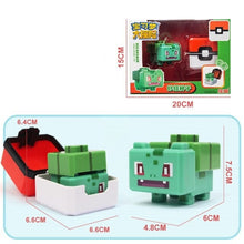 Lade das Bild in den Galerie-Viewer, Pokemon Spielzeug Figuren und Bälle im Pixel Look kaufen