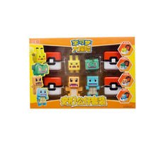 Lade das Bild in den Galerie-Viewer, Pokemon Spielzeug Figuren und Bälle im Pixel Look kaufen