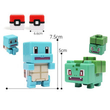 Lade das Bild in den Galerie-Viewer, Pokemon Spielzeug Figuren und Bälle im Pixel Look kaufen