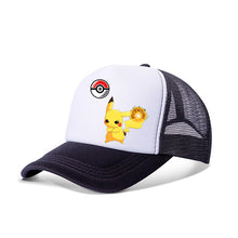 Lade das Bild in den Galerie-Viewer, Tolle Pokemon Pikachu Sommer Baseball Caps Mützen für Kinder kaufen