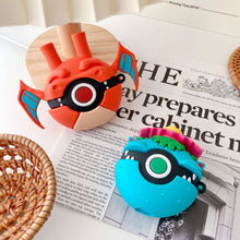 Lade das Bild in den Galerie-Viewer, Bisaflor / Glurak Kopfhörer-Schutzhülle für Apple AirPods 1, 2, 3 und Pro kaufen