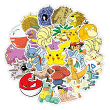 Lade das Bild in den Galerie-Viewer, Pokémon Sticker Aufkleber - 50 oder 100 Stück kaufen