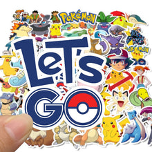 Lade das Bild in den Galerie-Viewer, Pokémon Sticker Aufkleber - 50 oder 100 Stück kaufen