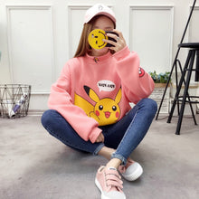 Lade das Bild in den Galerie-Viewer, Stylisher Pokemon Pikachu Sweater Überlänge kaufen