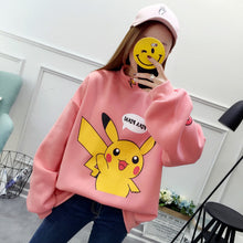 Lade das Bild in den Galerie-Viewer, Stylisher Pokemon Pikachu Sweater Überlänge kaufen