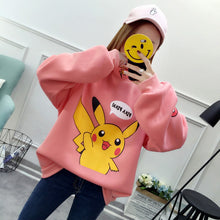 Lade das Bild in den Galerie-Viewer, Stylisher Pokemon Pikachu Sweater Überlänge kaufen
