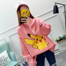 Lade das Bild in den Galerie-Viewer, Stylisher Pokemon Pikachu Sweater Überlänge kaufen