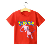 Lade das Bild in den Galerie-Viewer, Pokemon Pikachu Kinder Sommer T-Shirts in vielen Motiven und Größen kaufen