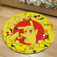 Lade das Bild in den Galerie-Viewer, Runder Flanel Pokemon Teppich in vielen Motiven kaufen