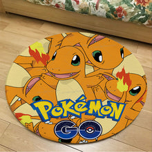 Lade das Bild in den Galerie-Viewer, Runder Flanel Pokemon Teppich in vielen Motiven kaufen