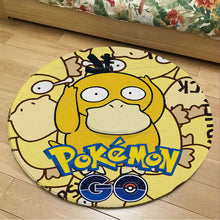Lade das Bild in den Galerie-Viewer, Runder Flanel Pokemon Teppich in vielen Motiven kaufen