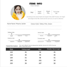 Lade das Bild in den Galerie-Viewer, Pokemon Pikachu Kinder Kapuzenjacke Hoodie kaufen