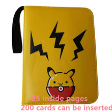 Lade das Bild in den Galerie-Viewer, Sammelmappe Pokémon Karten, DIN A4 Format, bis 400 Karten kaufen