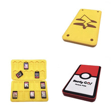 Lade das Bild in den Galerie-Viewer, Tragetasche Schutzcase für 24 Switch Spiele im Pokemon Design kaufen