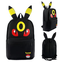 Lade das Bild in den Galerie-Viewer, Pokémon Kinder Schul Rucksack mit Ohren in diversen Motiven kaufen