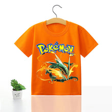 Lade das Bild in den Galerie-Viewer, Pokemon Kinder Pikachu T-Shirt für den Sommer viele Motive kaufen