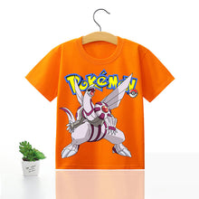 Lade das Bild in den Galerie-Viewer, Pokemon Kinder Pikachu T-Shirt für den Sommer viele Motive kaufen