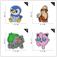 Lade das Bild in den Galerie-Viewer, 16 Stk. Pokémon Stoff-Patches zum Aufnähen kaufen
