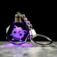 Lade das Bild in den Galerie-Viewer, Pokemon Kristall Anhänger mit 3D Effekt - viele Motive kaufen