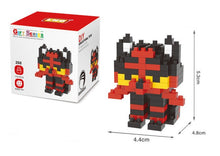 Lade das Bild in den Galerie-Viewer, Klemm-Baustein Figuren - Feurigel, Endivie, Karnimani, Ho-Oh, Bauz, Robball oder Flamiau kaufen