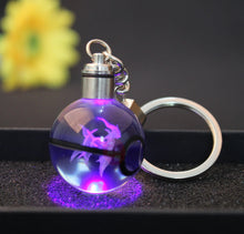 Lade das Bild in den Galerie-Viewer, Pokeball Anhänger mit Pokemon Motiven und Farbwechsel kaufen